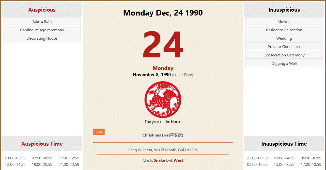 december-24-1990-almanac-calendar-auspicious-inauspicious-events-and