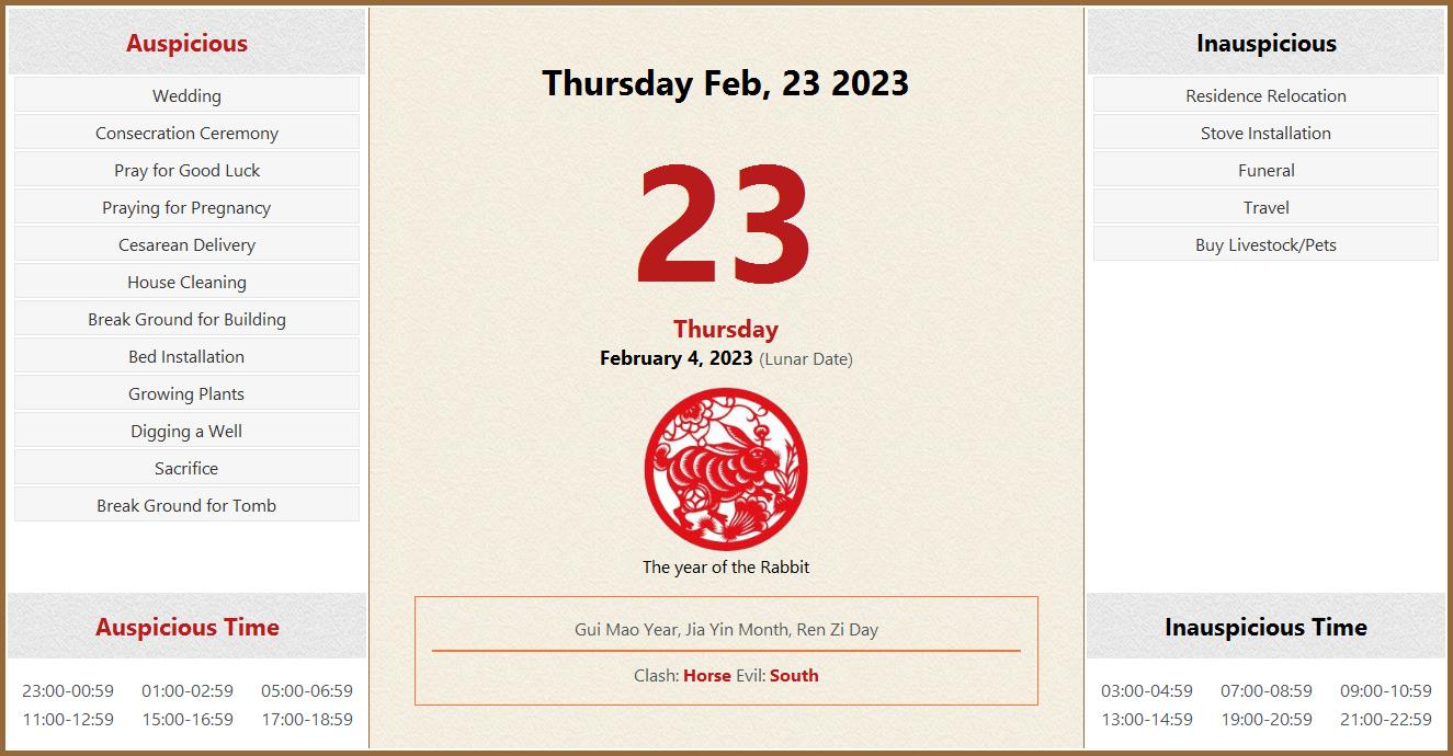 february-23-2023-almanac-calendar-auspicious-inauspicious-events-and